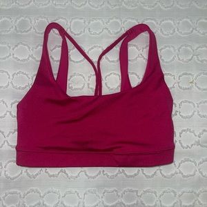 Pink Athleta Sports Bra